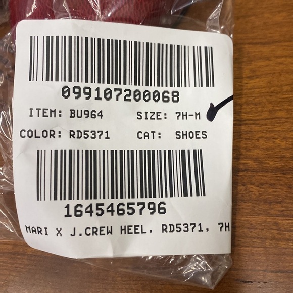 J Crew Mari Giudicelli X J.Crew made-in-Italy heels BU964 - Picture 6 of 6